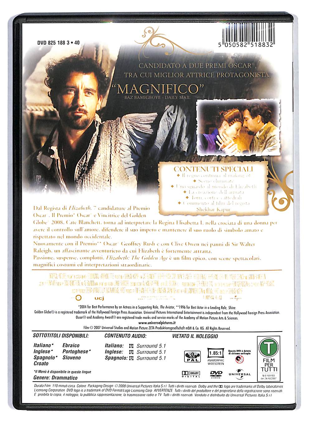 EBOND Elizabeth - The Golden Age DVD DB569608