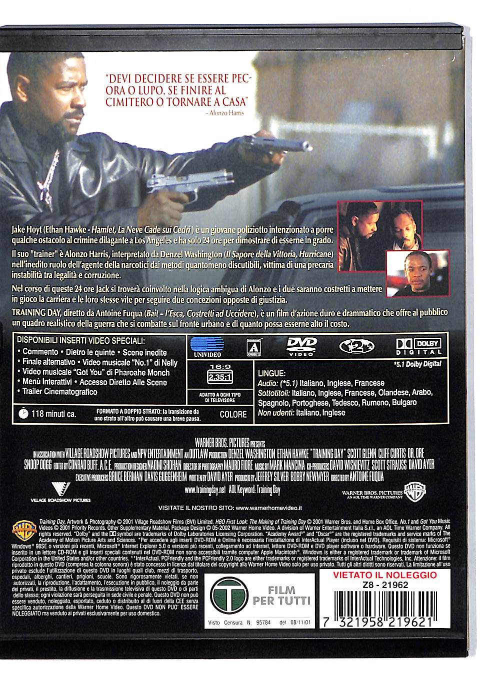 EBOND Training Day SNAPPER DVD DB569834