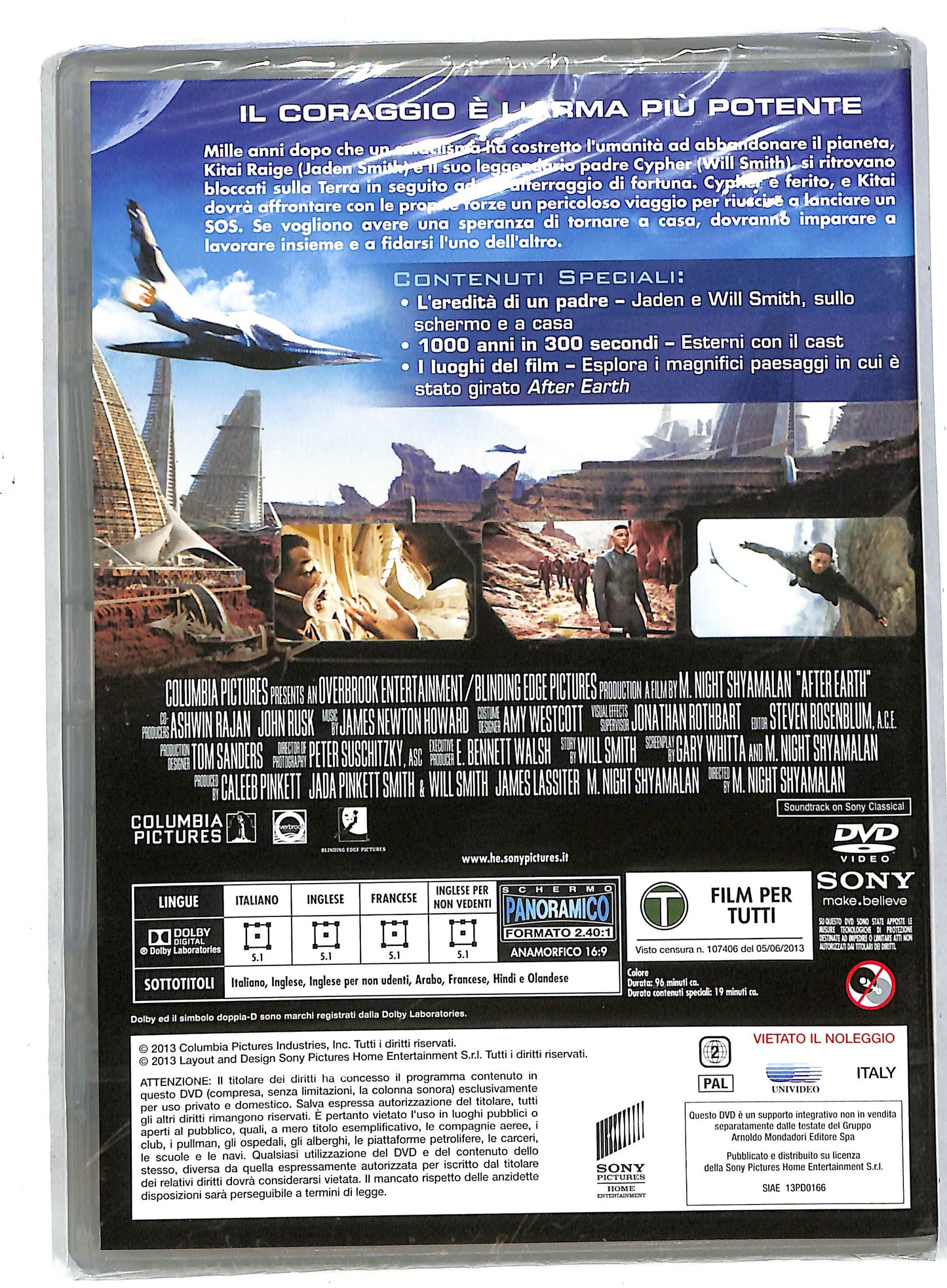 EBOND After Earth EDITORIALE DVD DB570119
