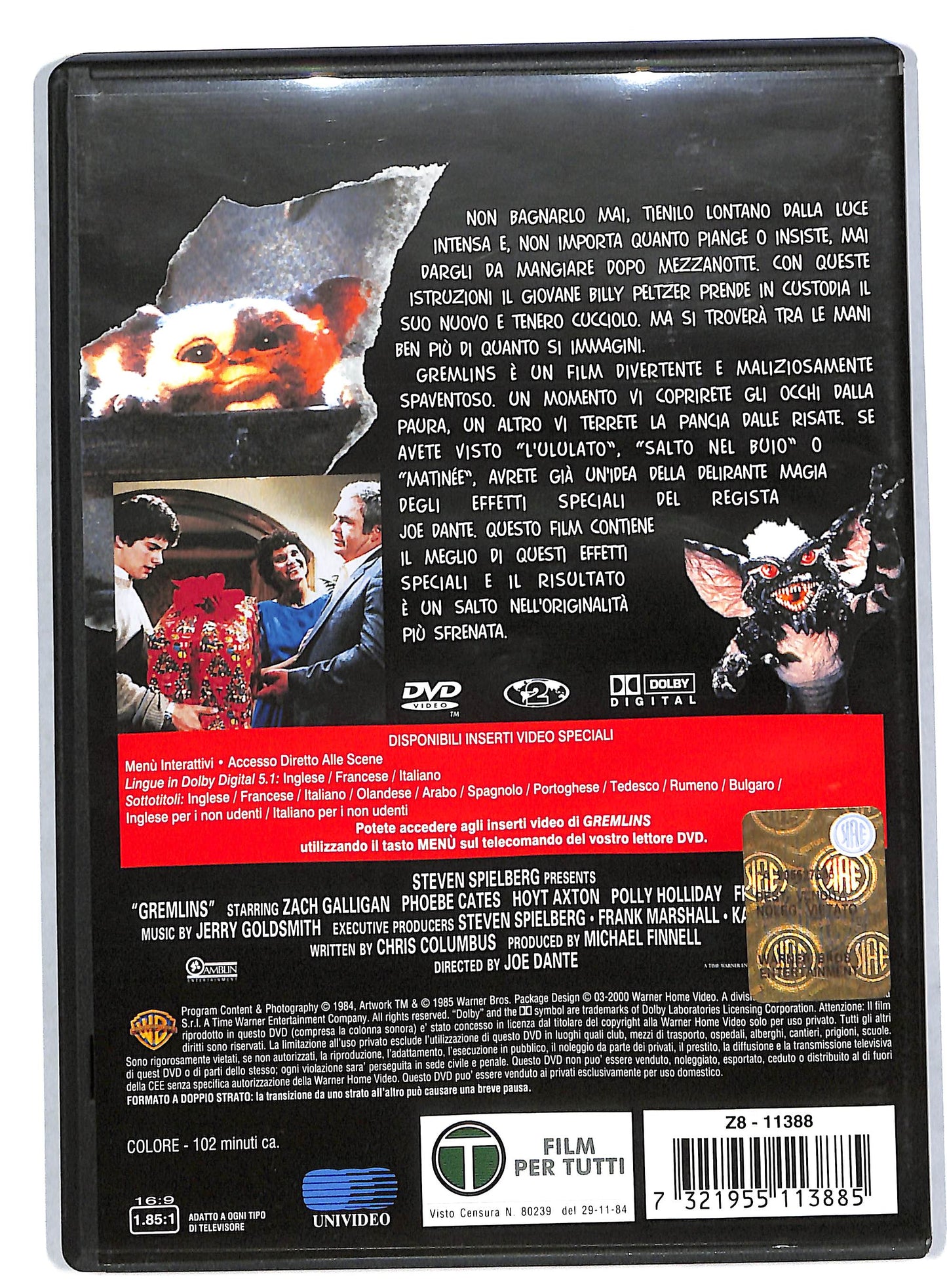 EBOND Gremlins DVD DB570128