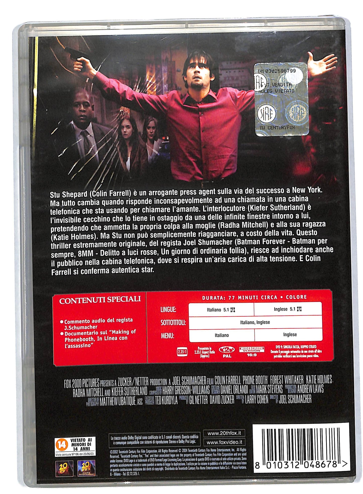 EBOND In linea con l'assassino - Phone Booth DVD DB570131