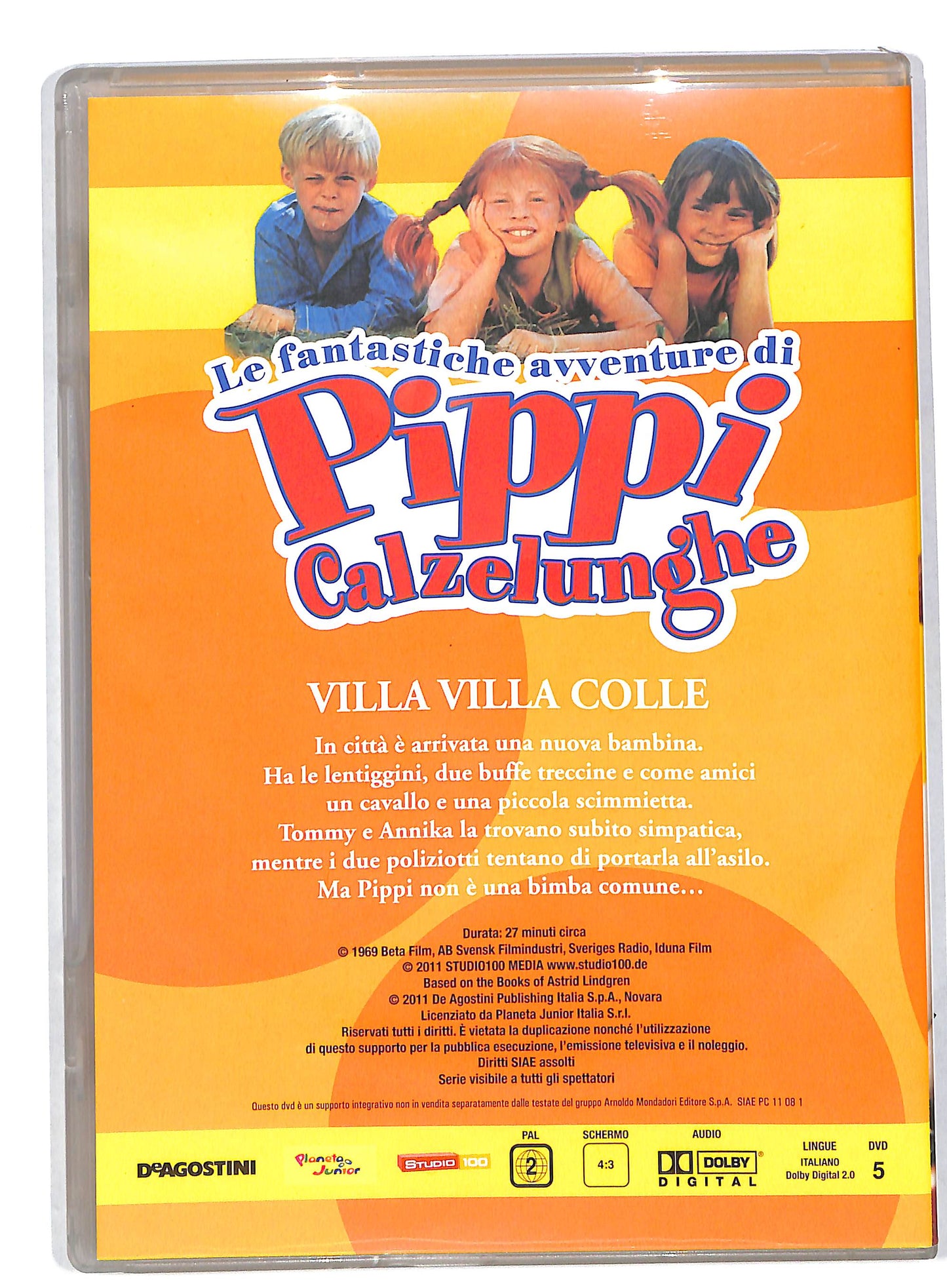 EBOND Pippi Calzelunghe vol 1 - Villa villa Colle EDITORIALE DVD DB570145