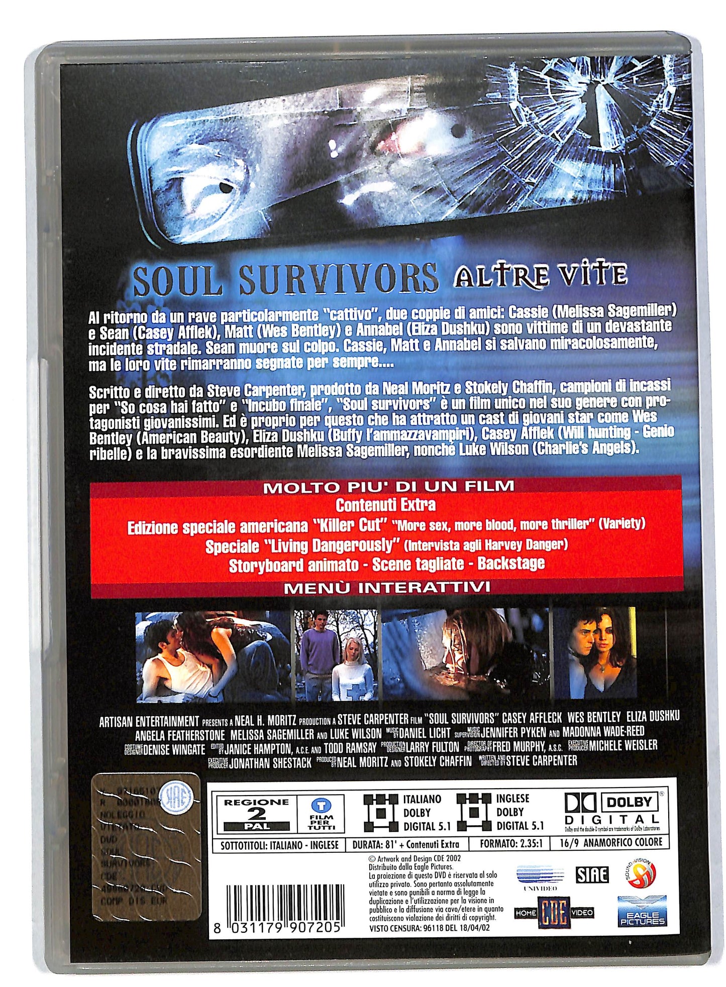 EBOND Soul Survivors - Altre vite EDIZIONE SPECIALE DVD DB570154