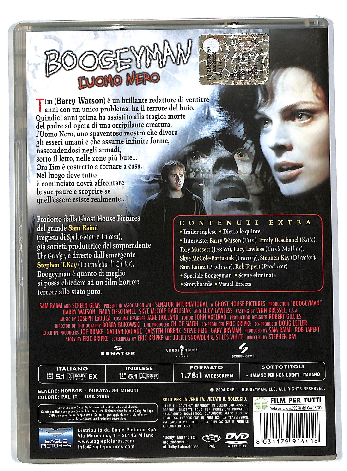 EBOND Boogeyman - L'uomo nero DVD DB570159