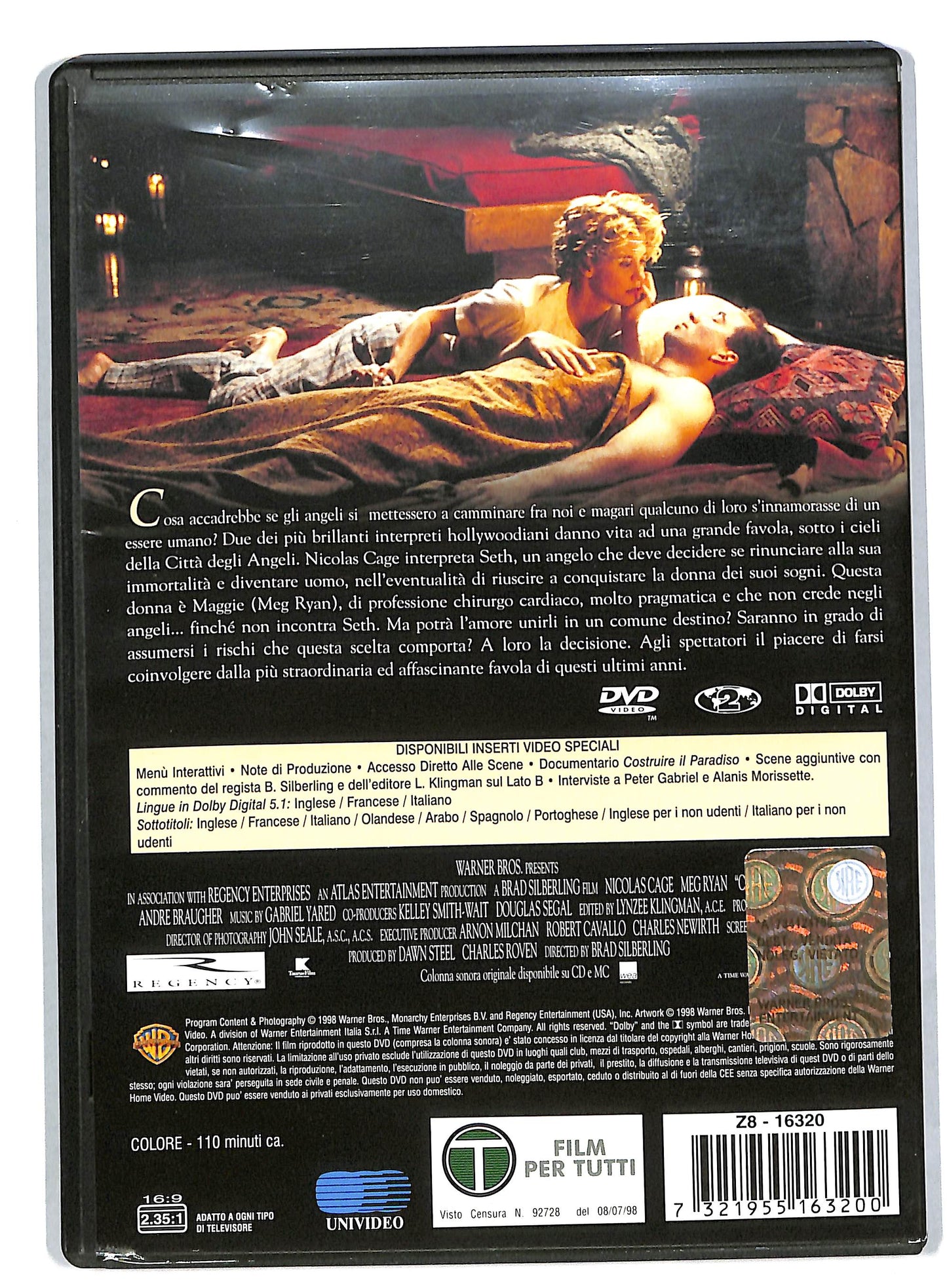 EBOND City of angels - la citta degli angeli DVD DB570165