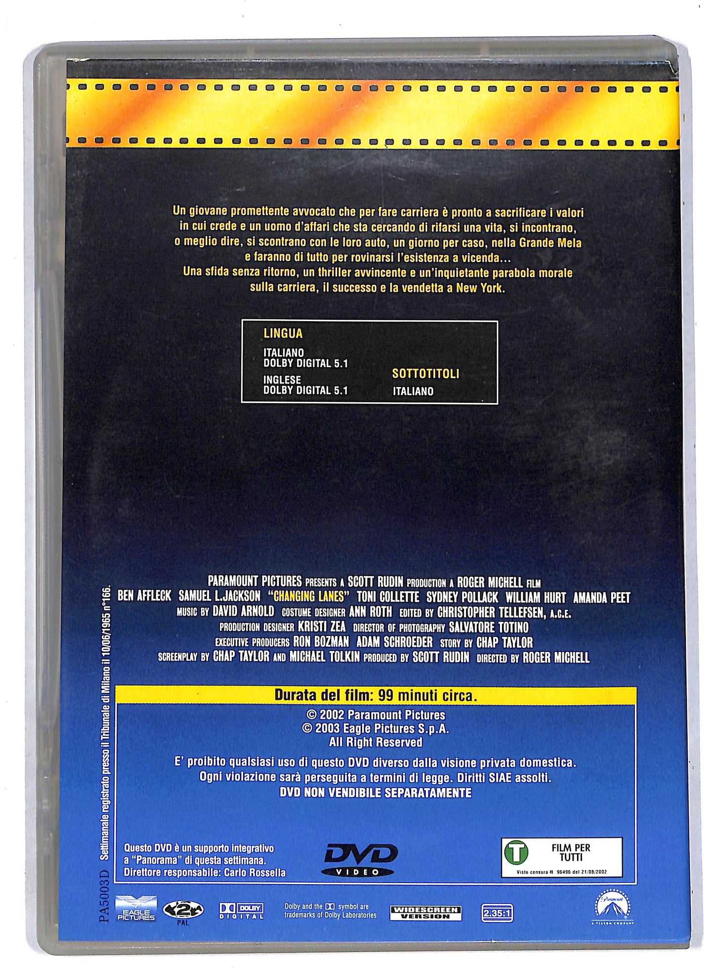 EBOND Ipotesi di reato EDITORIALE DVD DB570609