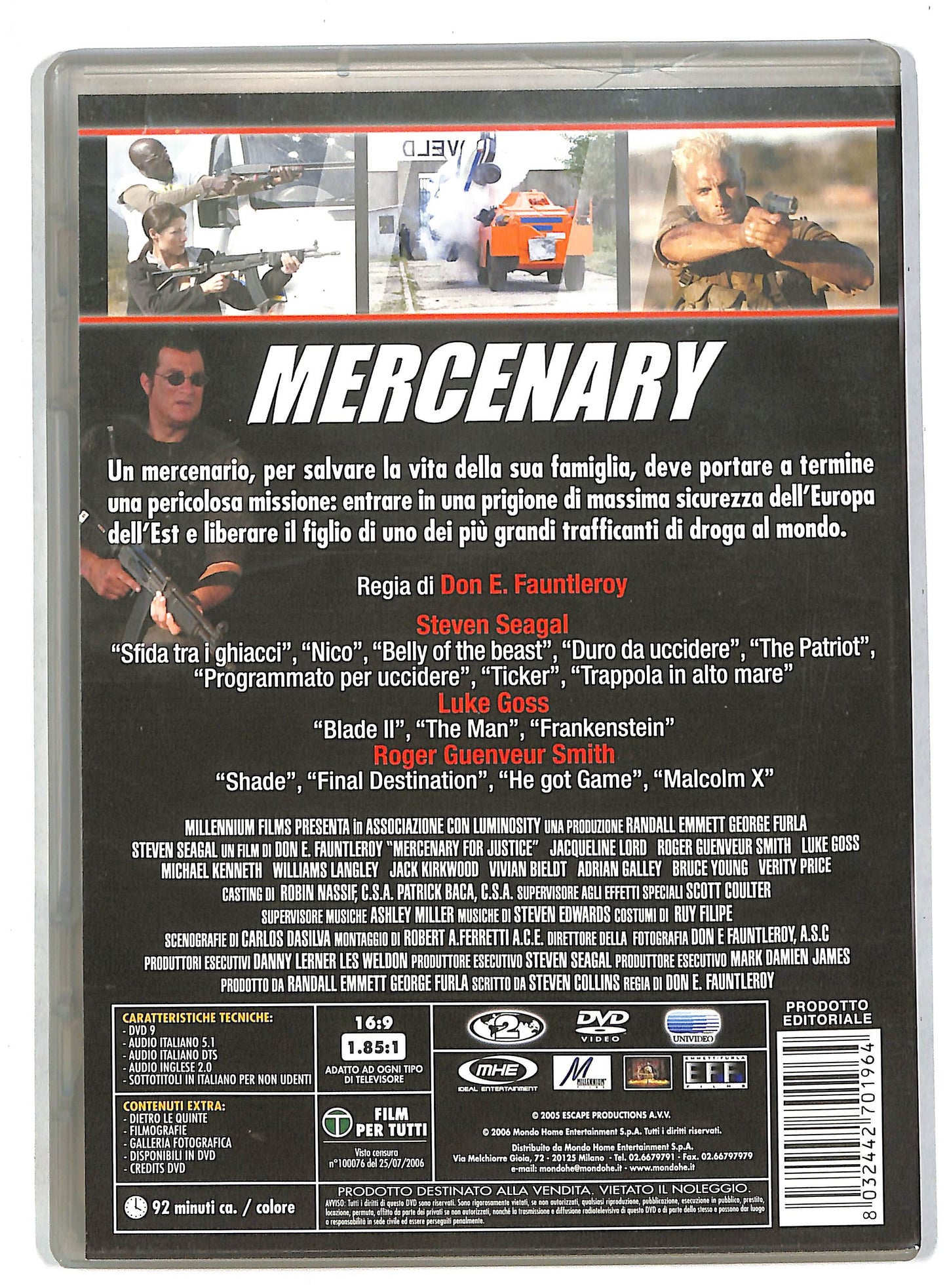 EBOND Mercenary DVD DB570620