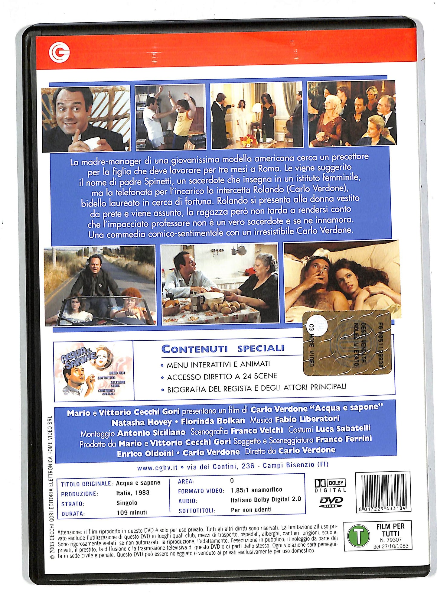 EBOND Acqua e Sapone DVD DB570625