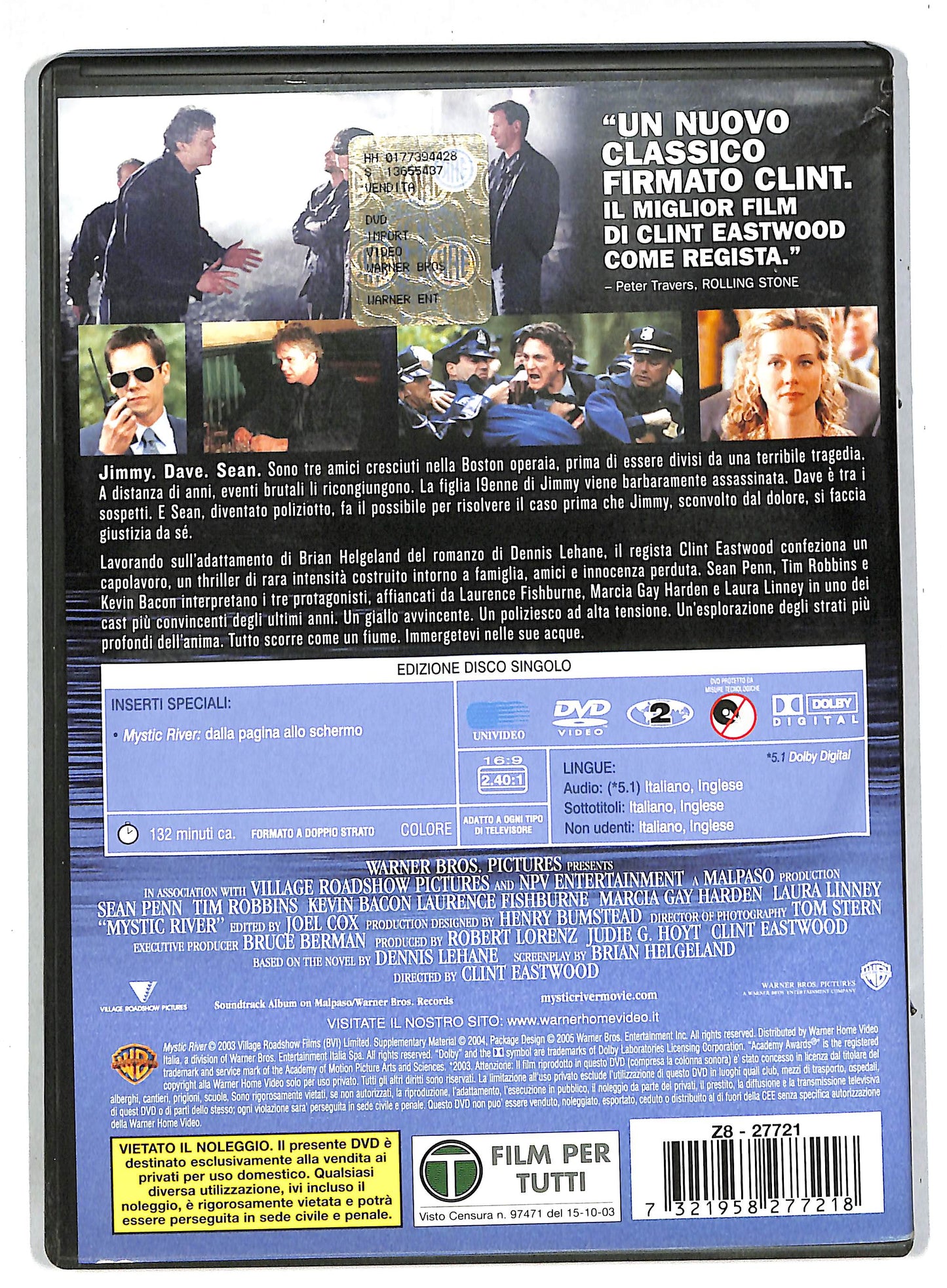 EBOND Mystic river DVD DB570634