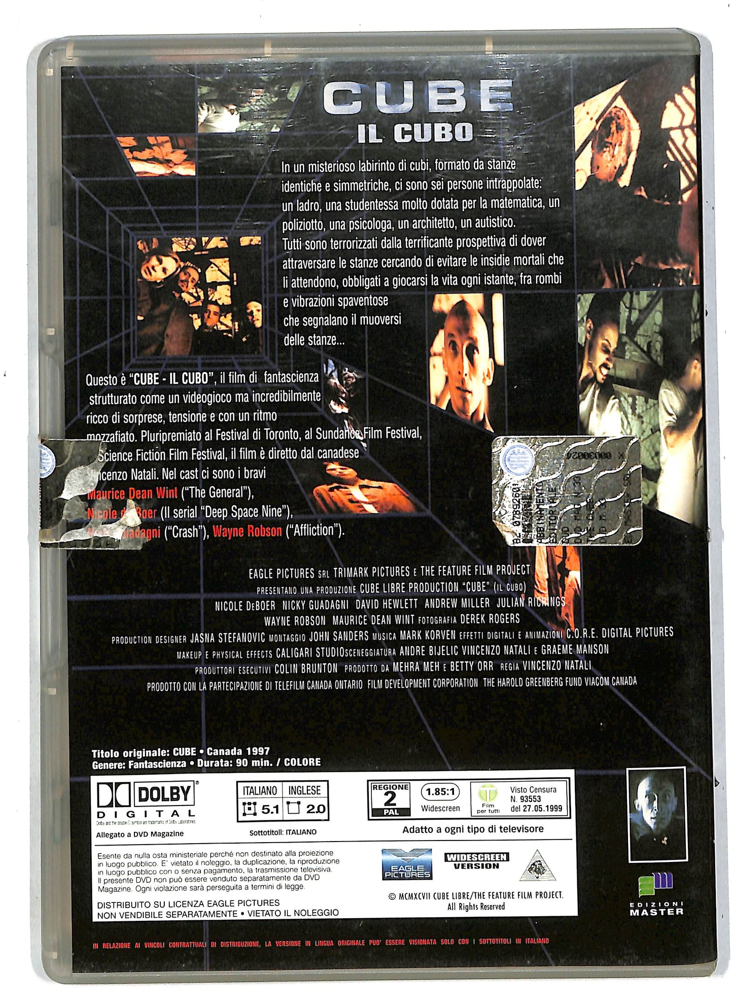EBOND Cube il cubo EDITORIALE DVD DB570645