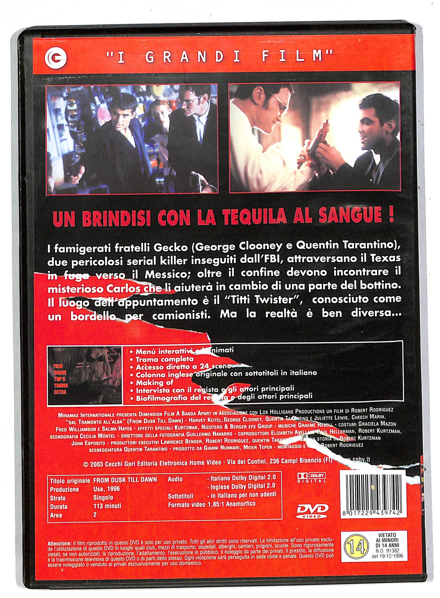 EBOND Dal tramonto all'alba DVD DB570646