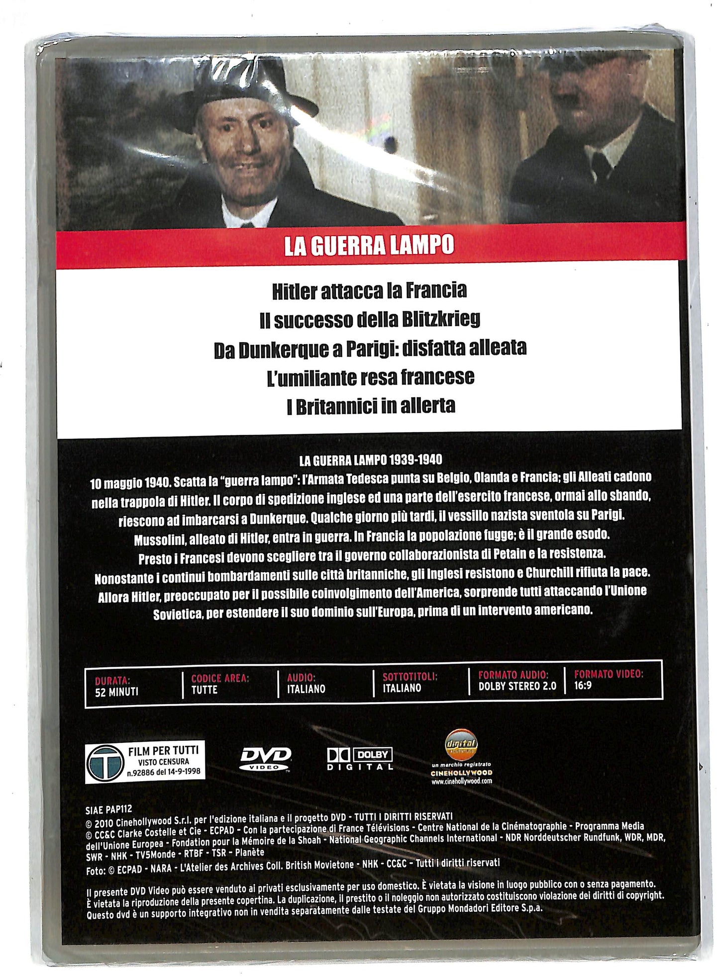 EBOND La guerra lampo - apocalypse la seconda guerra EDITORIALE DVD DB570661