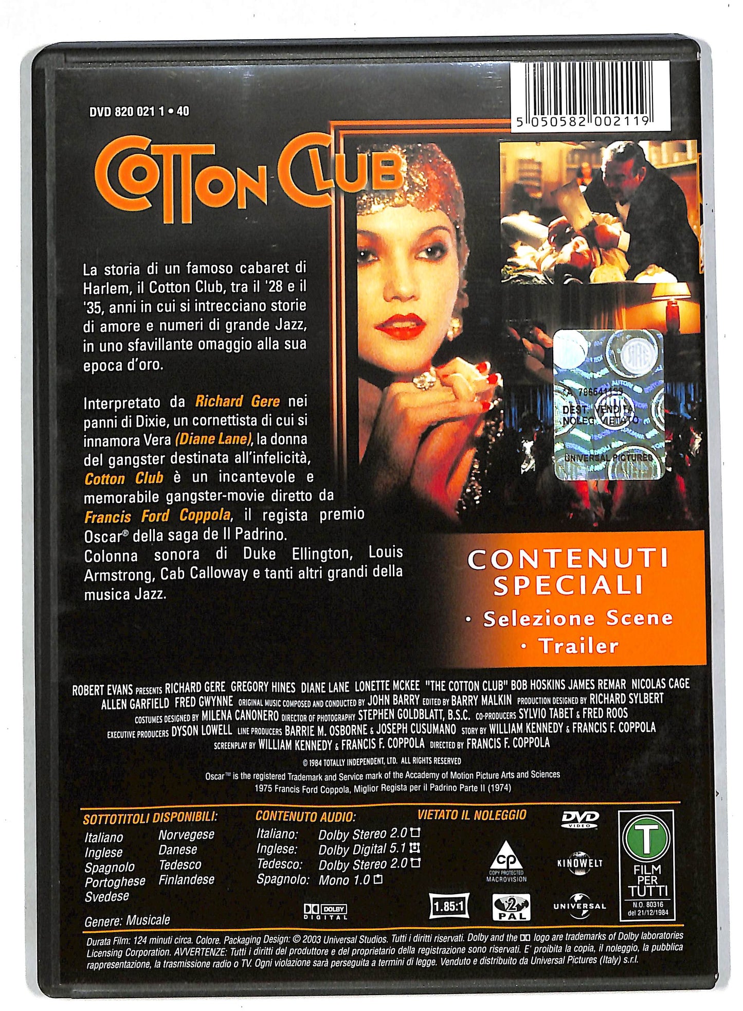 EBOND Cotton Club DVD DB570664