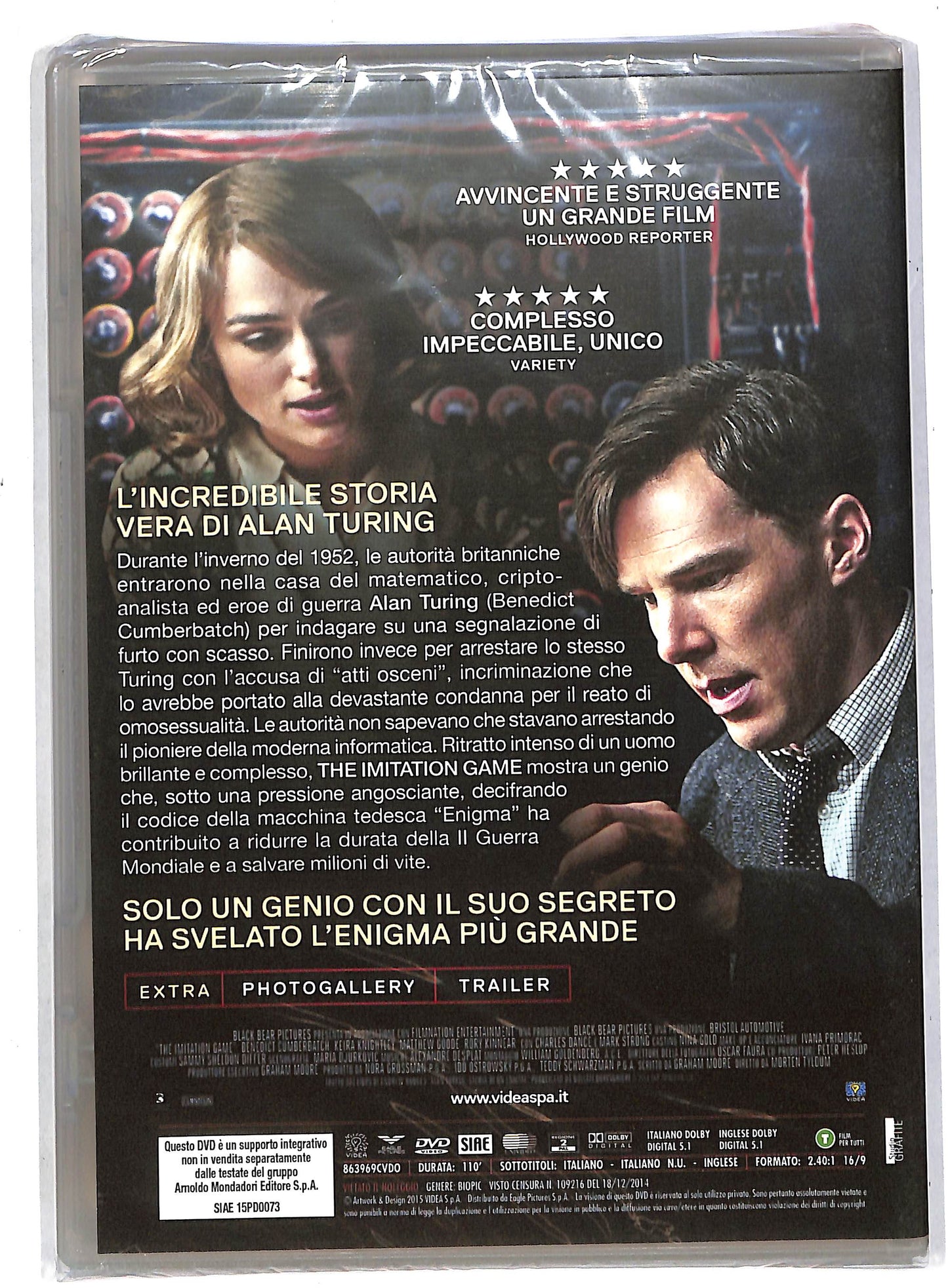 EBOND The Imitation Game EDITORIALE DVD DB570839