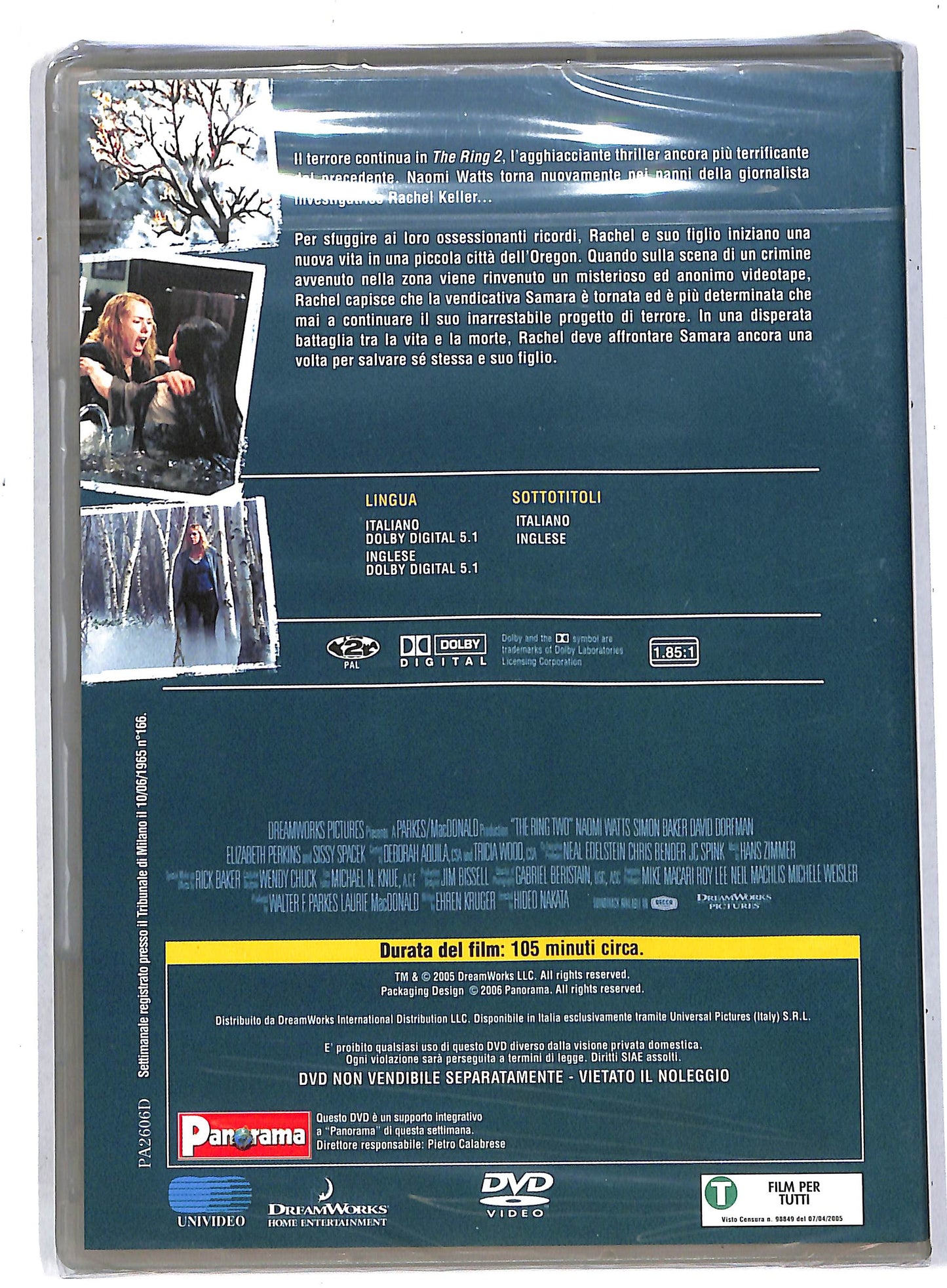 EBOND The ring 2 EDITORIALE DVD DB570864