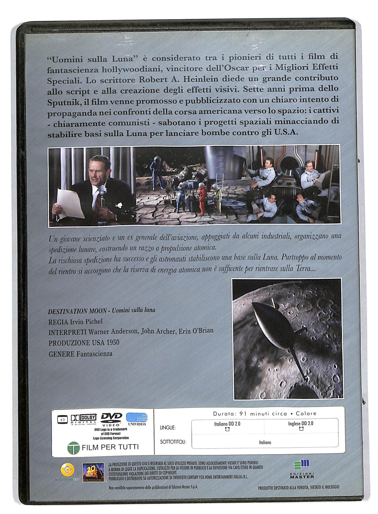 EBOND Destination Moon - Uomini Sulla Luna EDITORIALE DVD DB571112