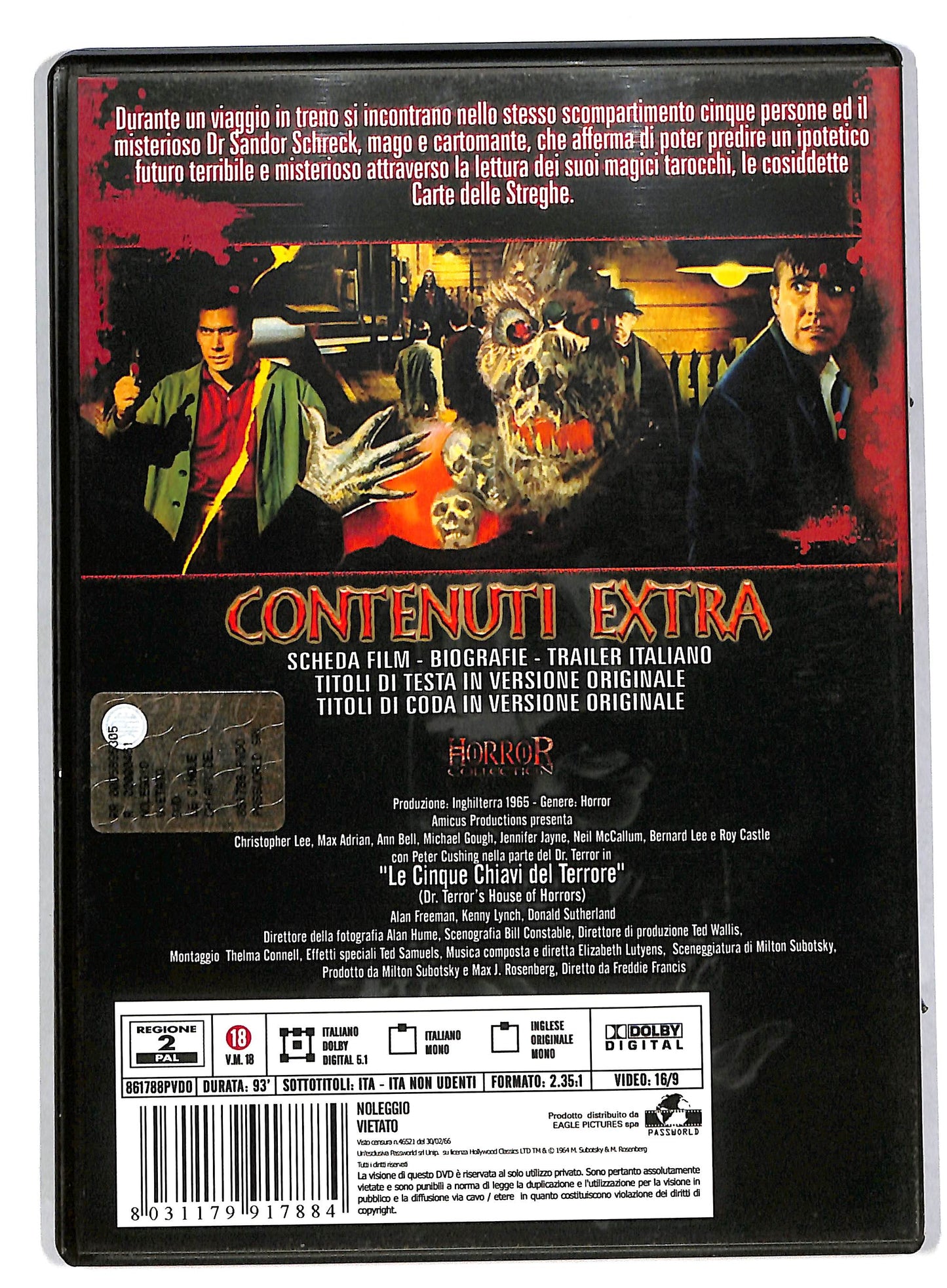 EBOND Le Cinque Chiavi Del Terrore DVD DB571117