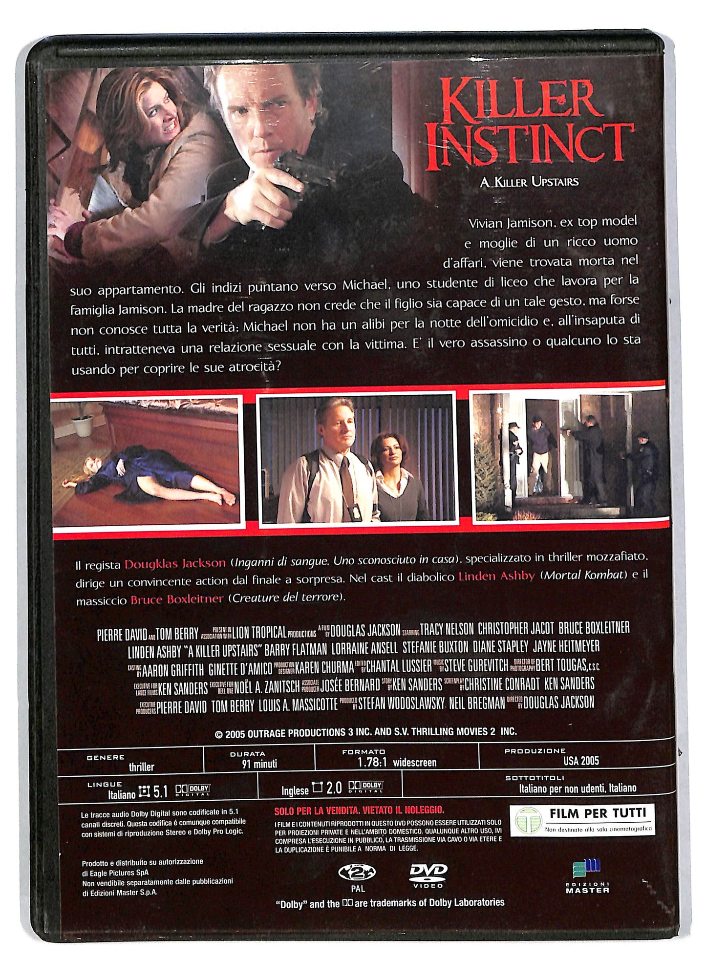 EBOND Killer Instinct EDITORIALE DVD DB571127