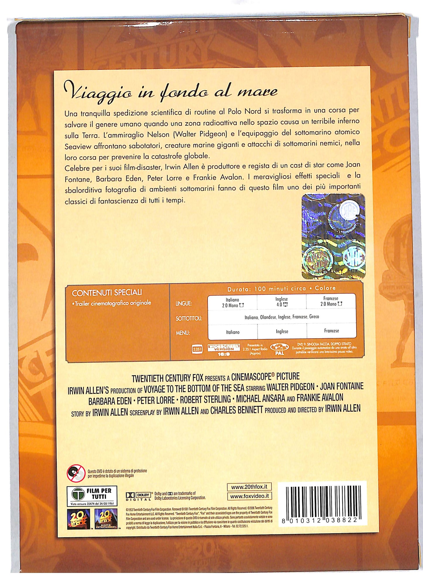 EBOND Viaggio in fondo al mare DVD DB571161