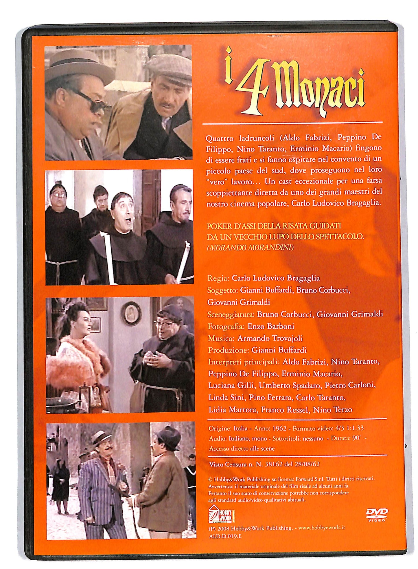 EBOND I 4 monaci EDITORIALE DVD DB571325