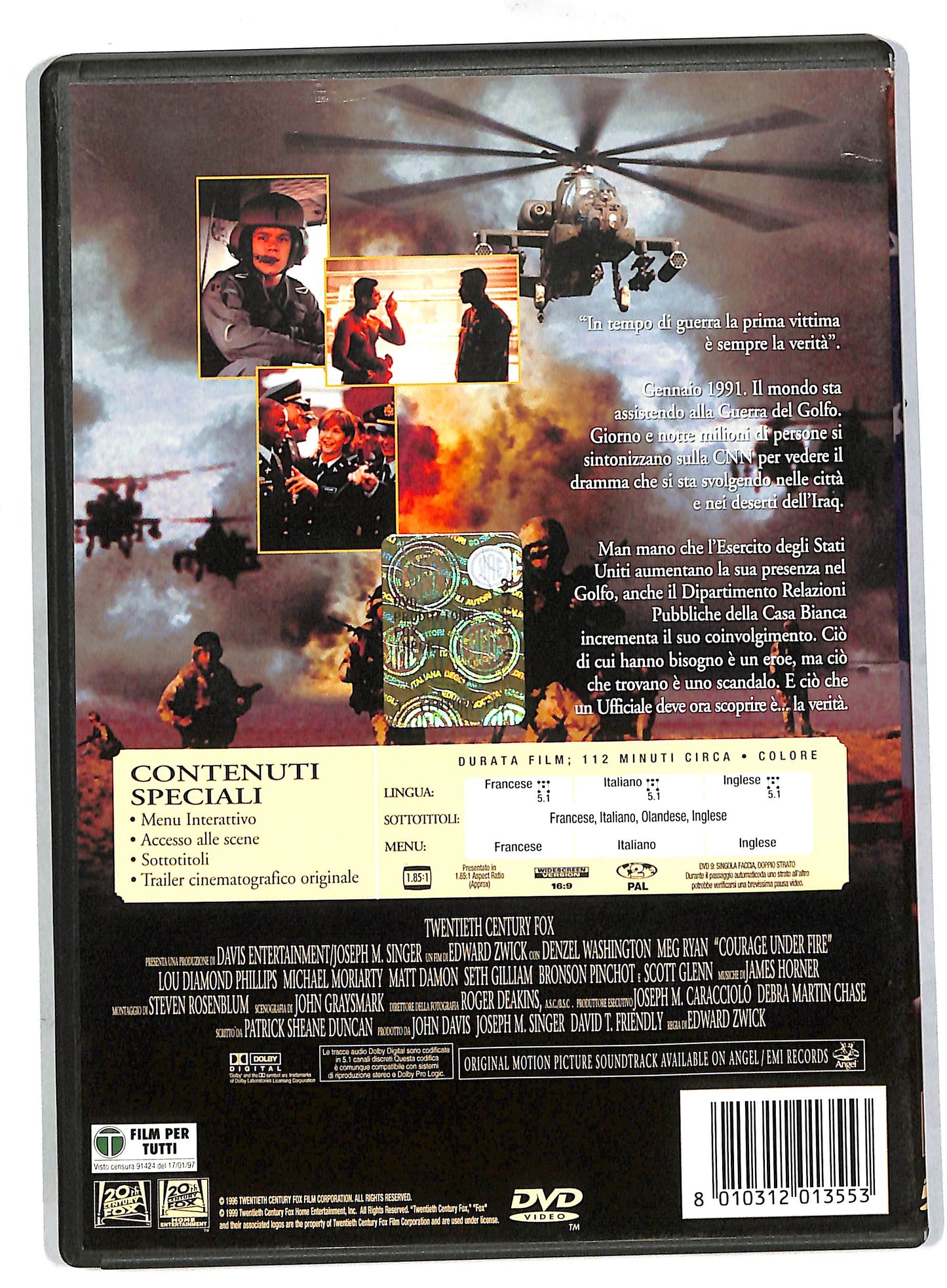 EBOND Il coraggio della verita DVD DB571638