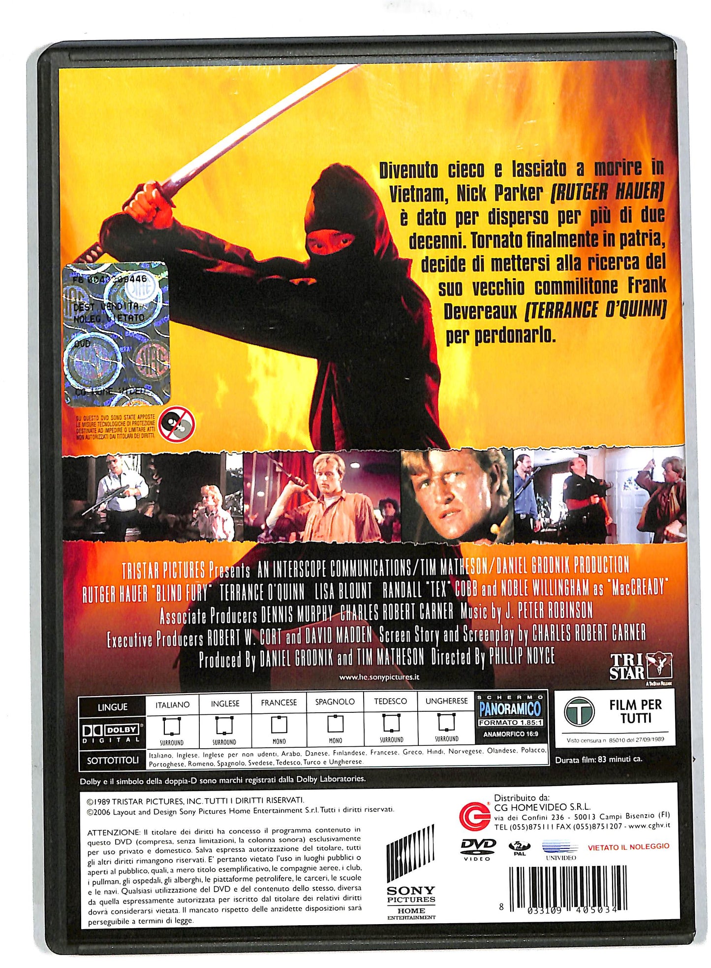 EBOND Furia cieca DVD DB571643