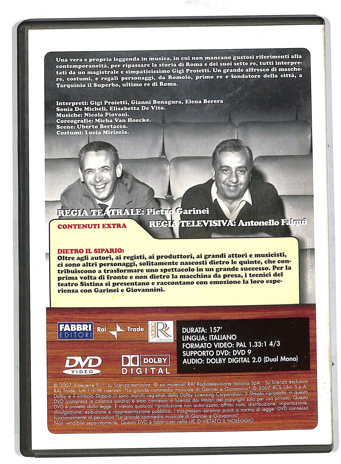 EBOND I 7 Re Di Roma EDITORIALE DVD DB571810
