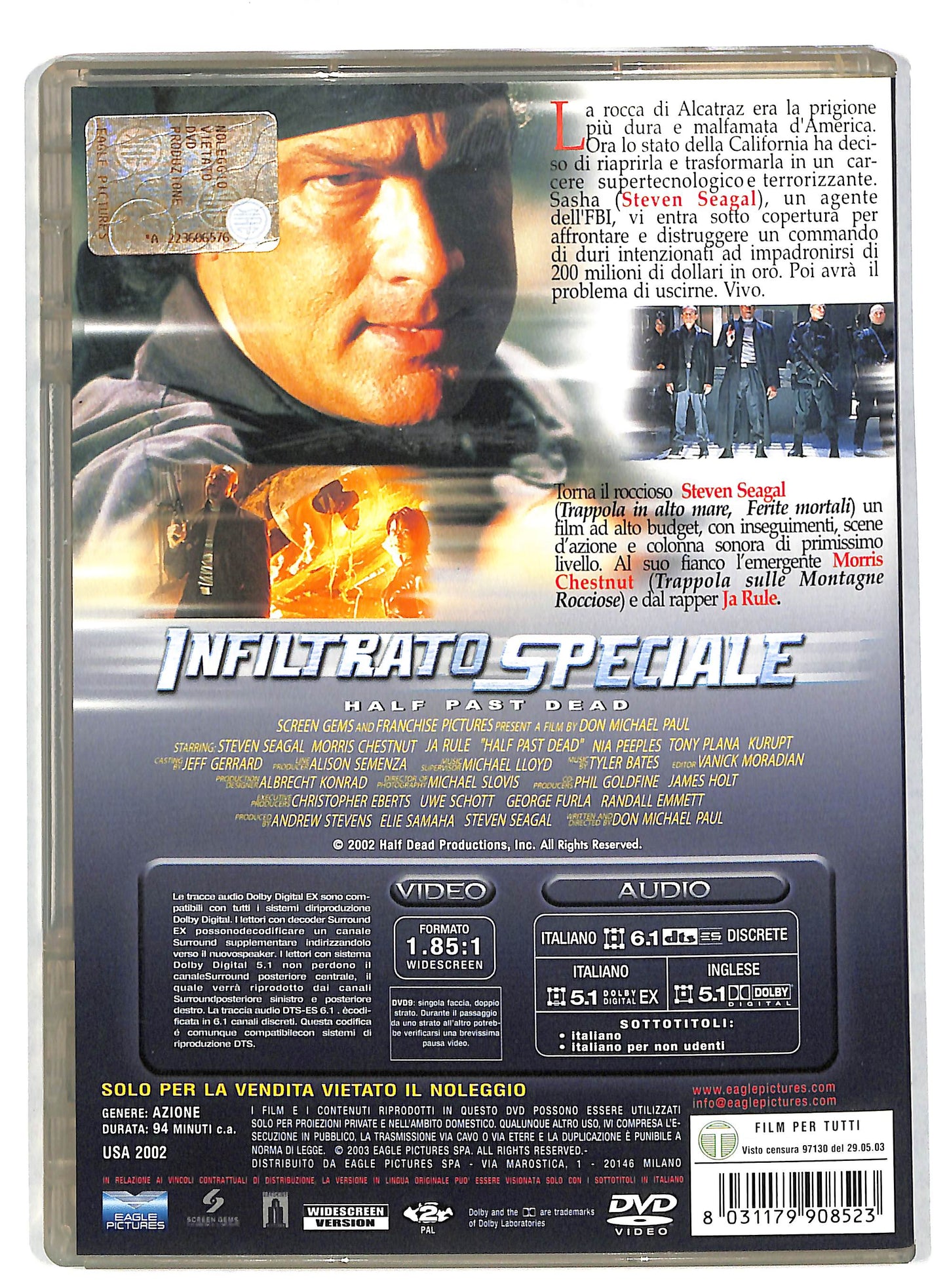EBOND Infiltrato Speciale DVD DB571816