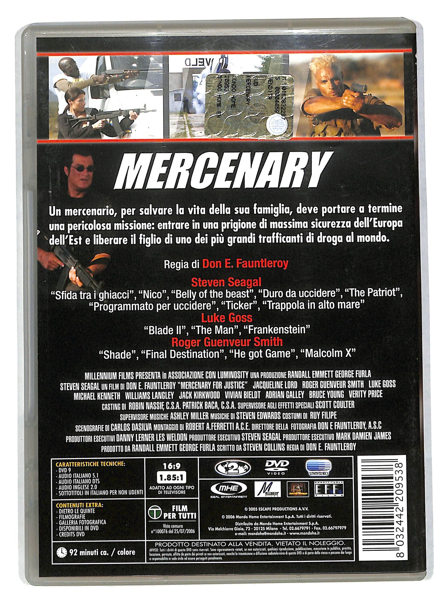 EBOND Mercenary DVD DB571858