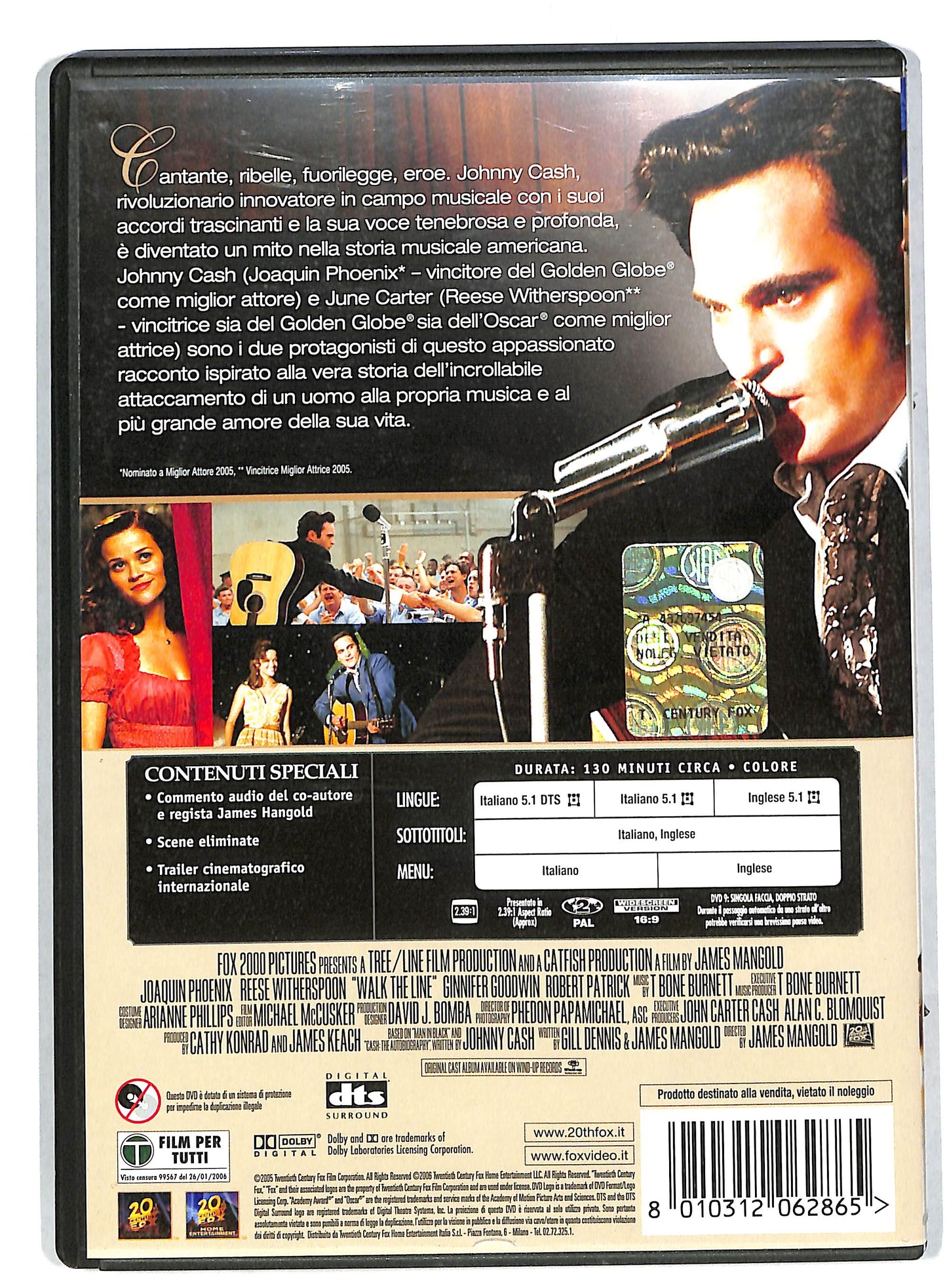 EBOND Walk the Line - Quando l'amore brucia l'anima DVD DB572128