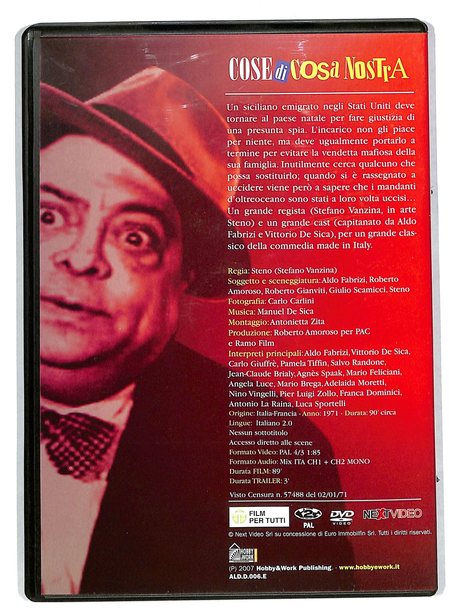 EBOND Cose di Cosa nostra EDITORIALE DVD DB572134