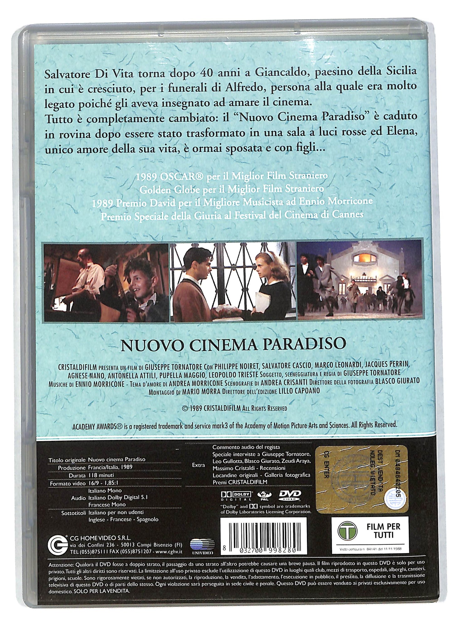 EBOND Nuovo Cinema Paradiso DVD DB572140