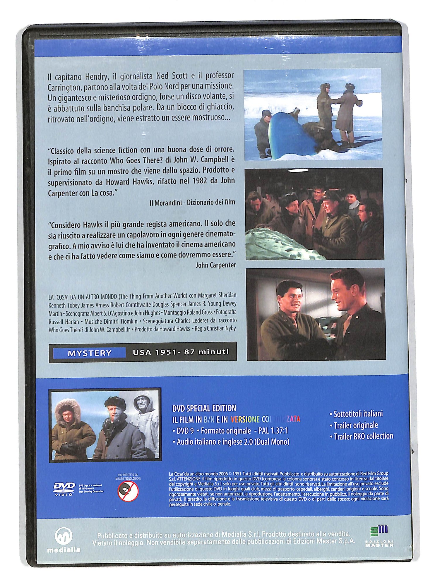 EBOND La cosa da un altro mondo EDITORIALE DVD DB573105
