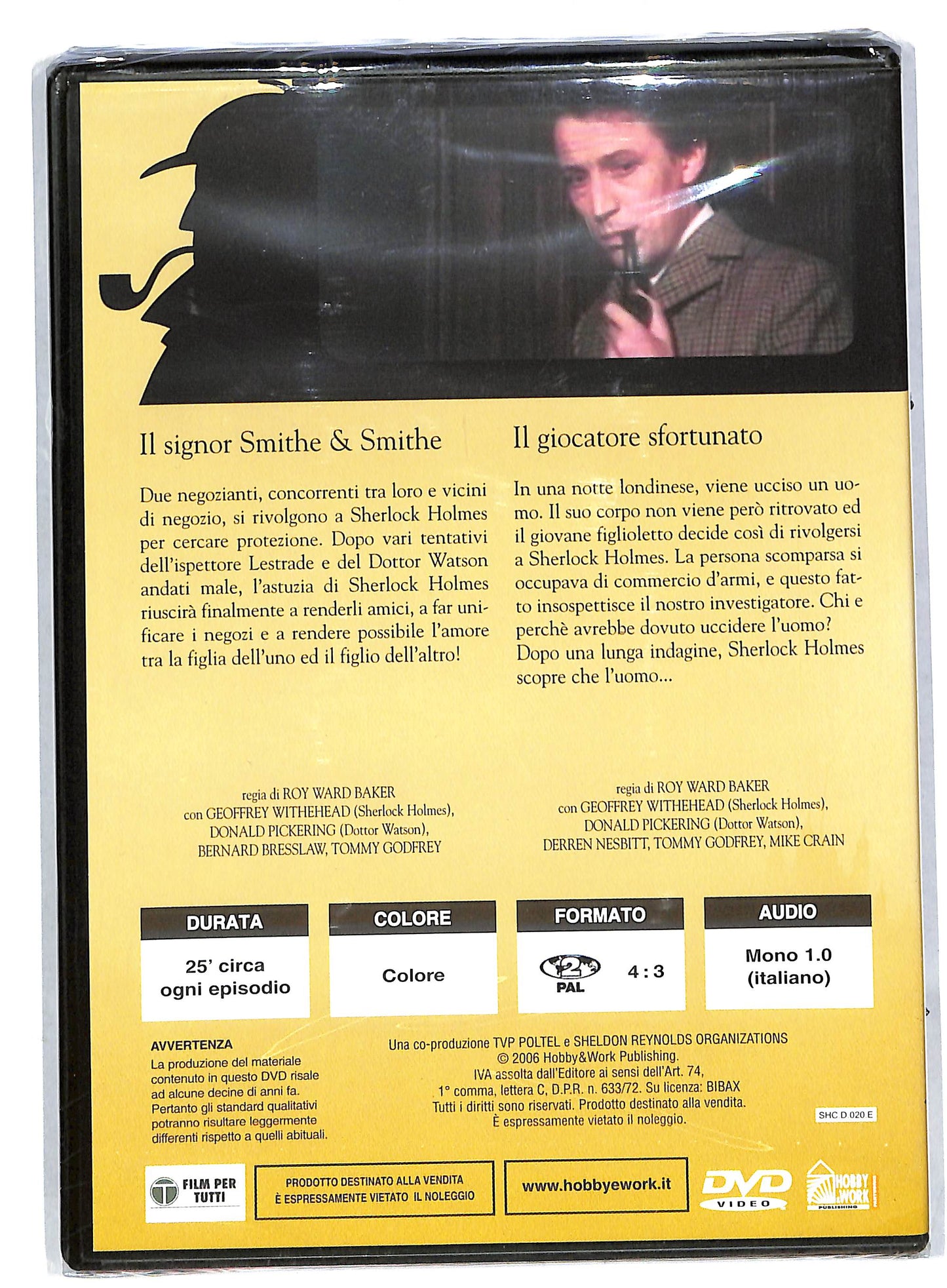 EBOND Sherlock Holmes TV Collection vol 20 EDITORIALE DVD DB573115
