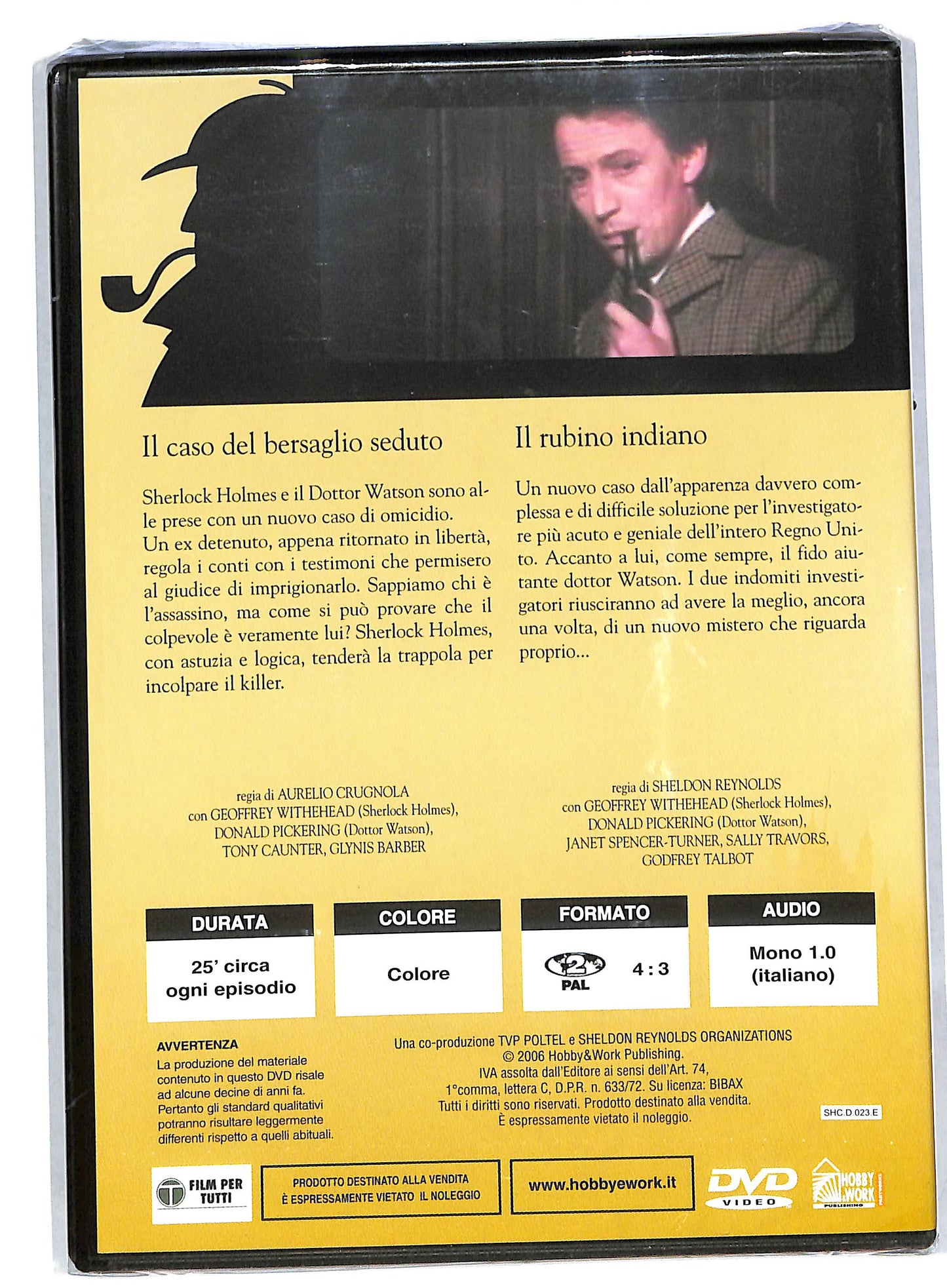 EBOND Sherlock Holmes TV Collection vol 23 EDITORIALE DVD DB573116