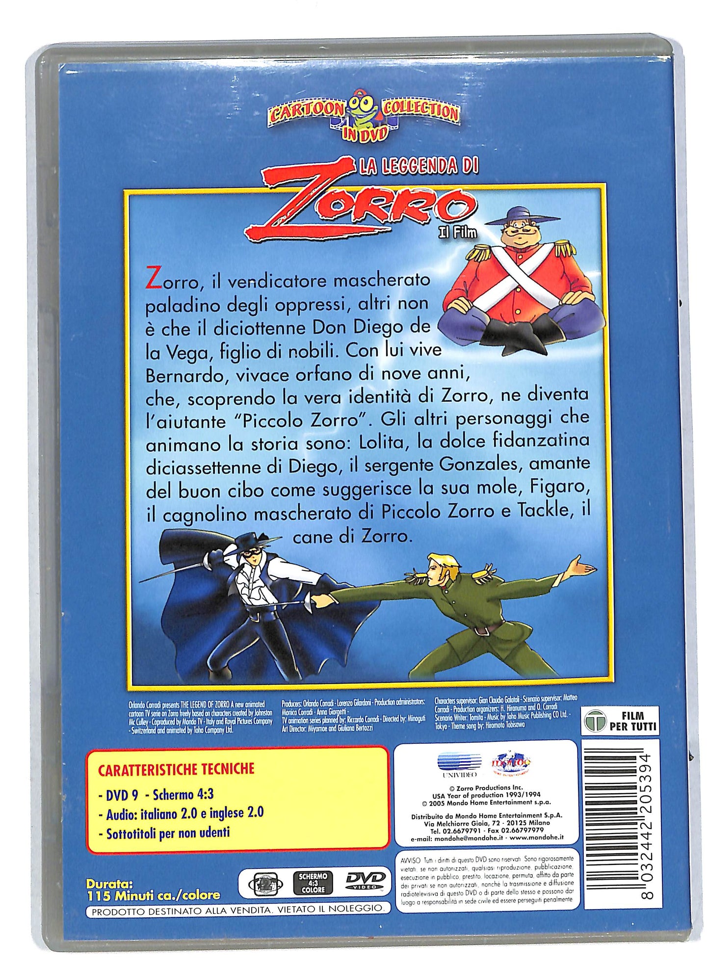 EBOND La Leggenda Di Zorro - il film DVD DB573130