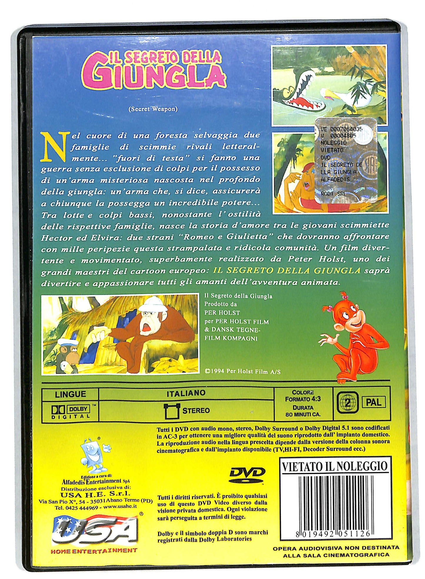 EBOND Il segreto della giungla DVD DB575111