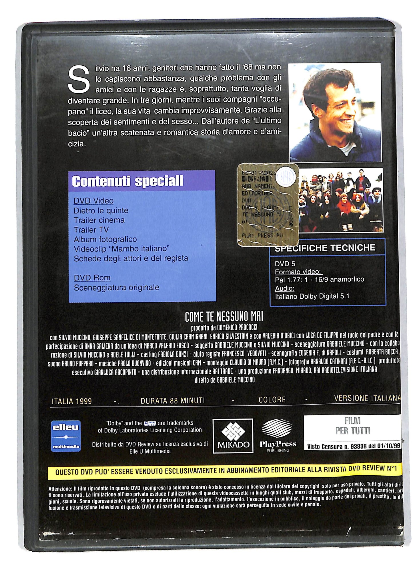 EBOND Come te nessuno mai EDITORIALE DVD DB575133