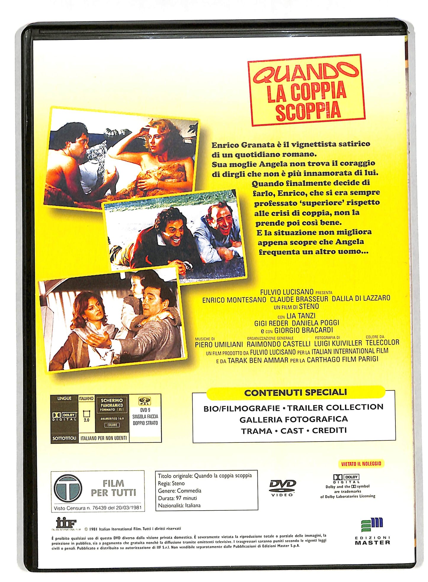 EBOND Montesano Collection - Quando la coppia scoppia EDITORIALE DVD DB576611