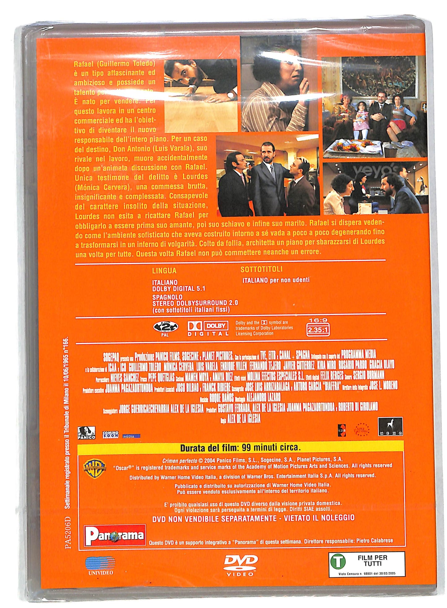 EBOND Crimen perfecto - Finche morte non li separi EDITORIALE DVD DB576641