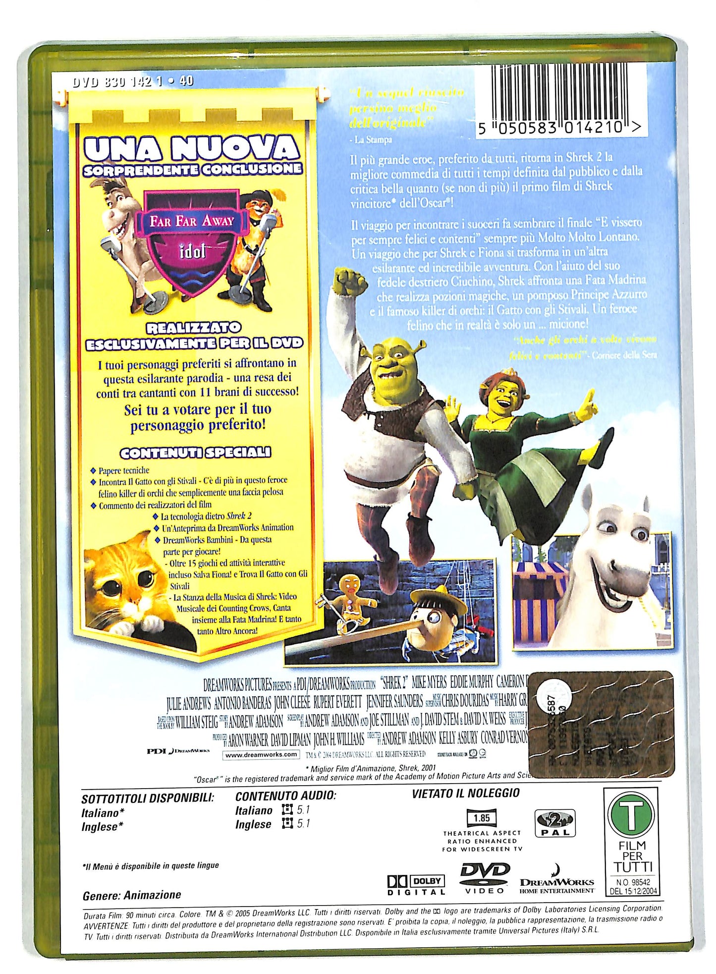 EBOND Shrek 2 DVD DB576647