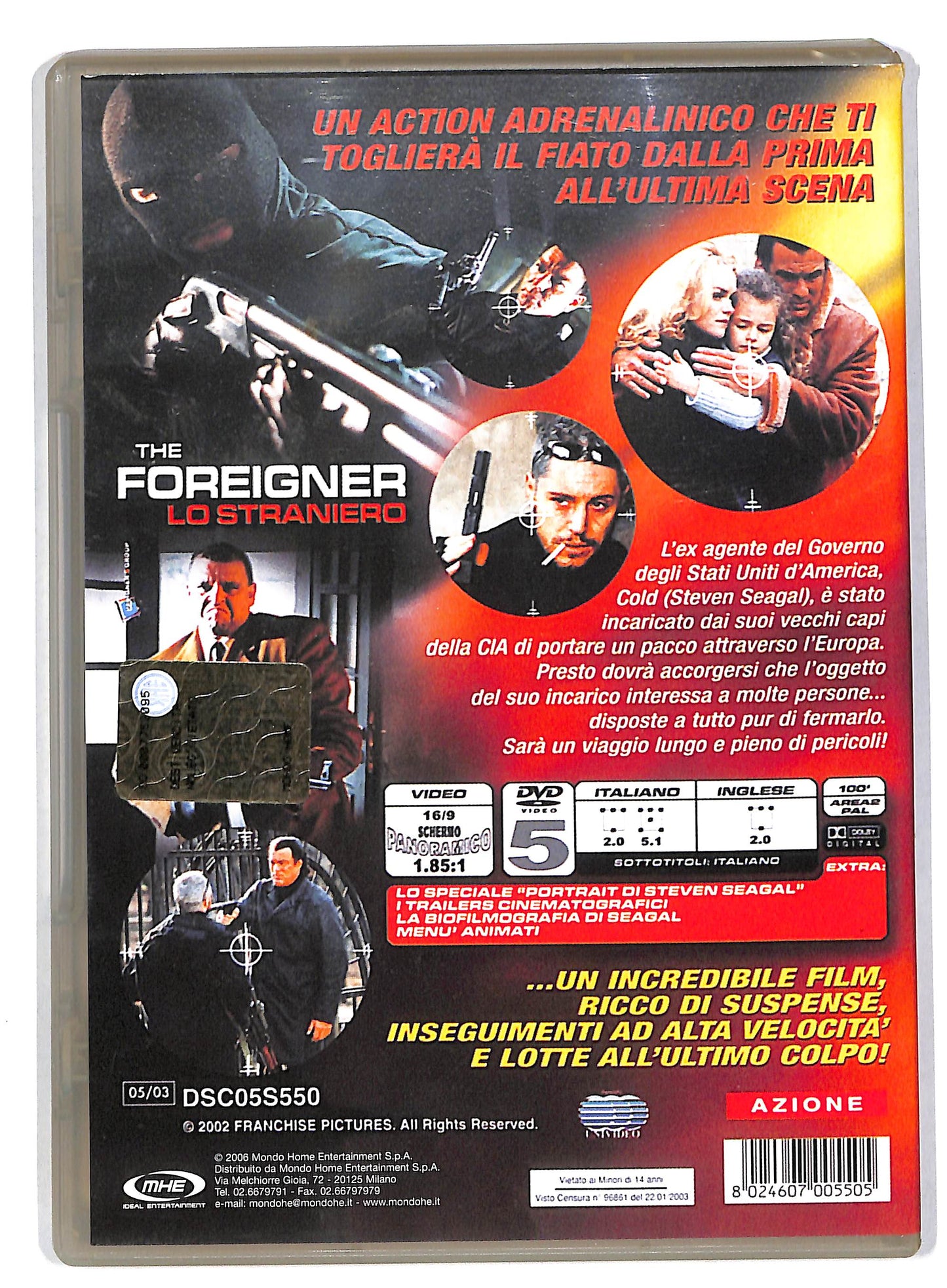 EBOND The Foreigner - Lo straniero DVD DB578601