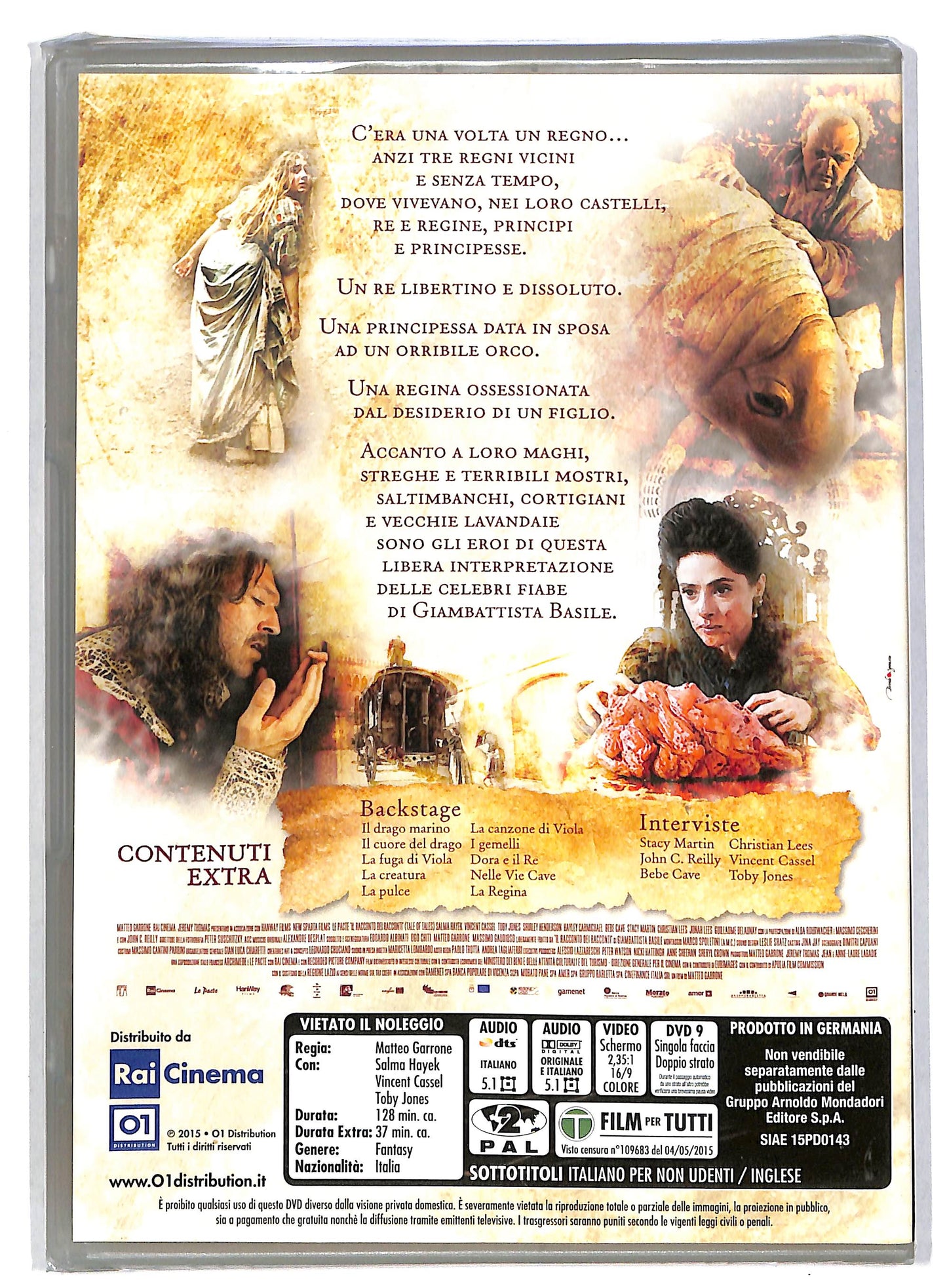 EBOND Il Racconto Dei Racconti EDITORIALE DVD DB578605