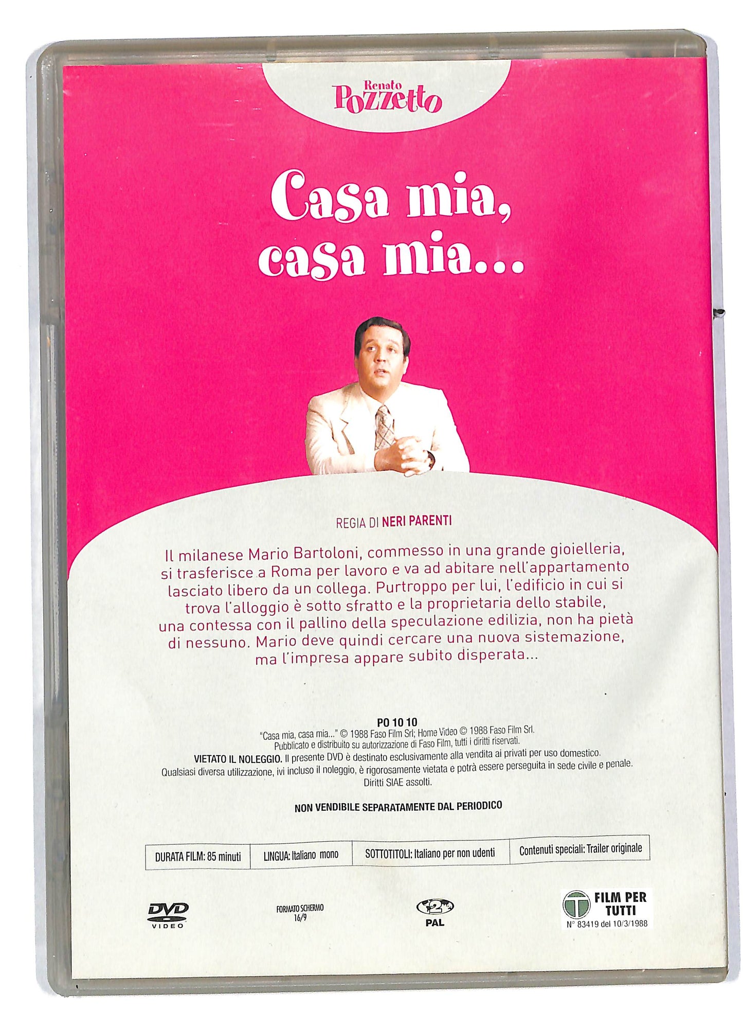 EBOND Casa mia casa mia... EDITORIALE DVD DB578649