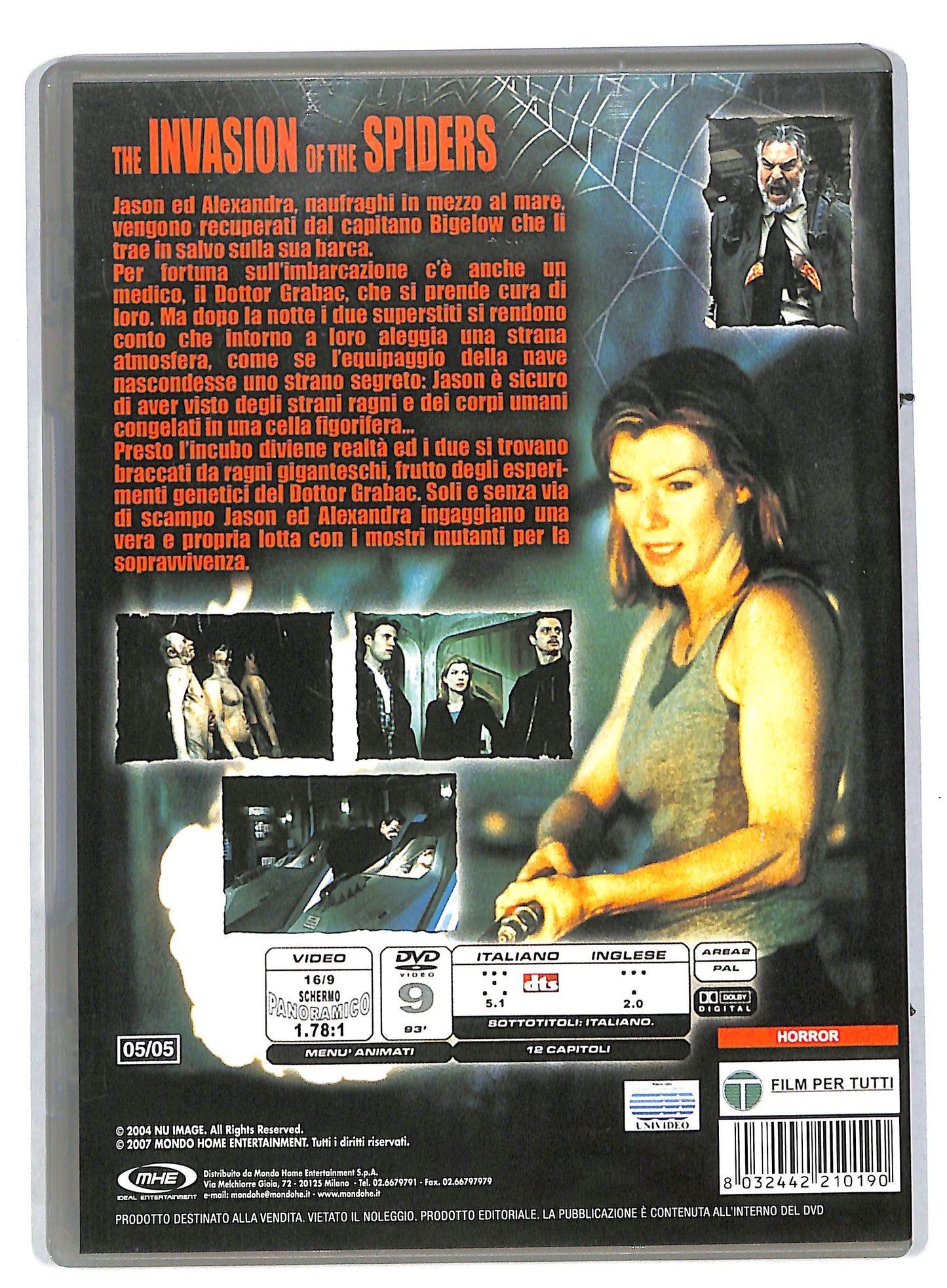 EBOND The Invasion of the Spiders DVD DB578903