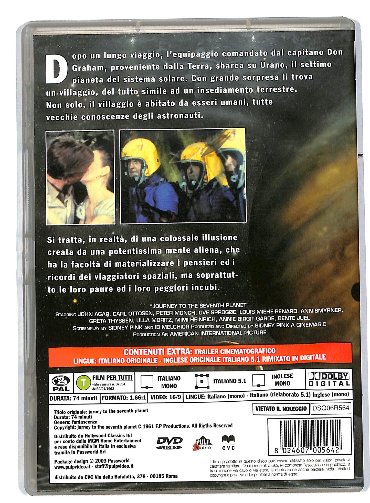 EBOND Viaggio al settimo pianeta DVD DB578921