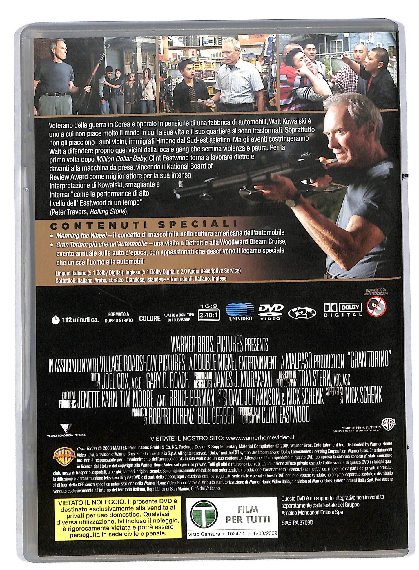 EBOND Gran torino EDITORIALE DVD DB578939
