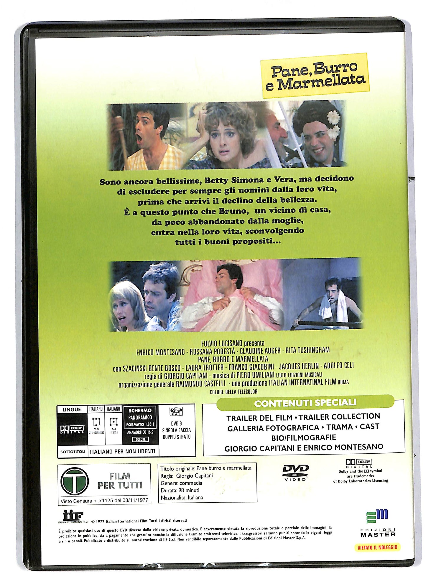 EBOND Pane burro e marmellata EDITORIALE DVD DB578949