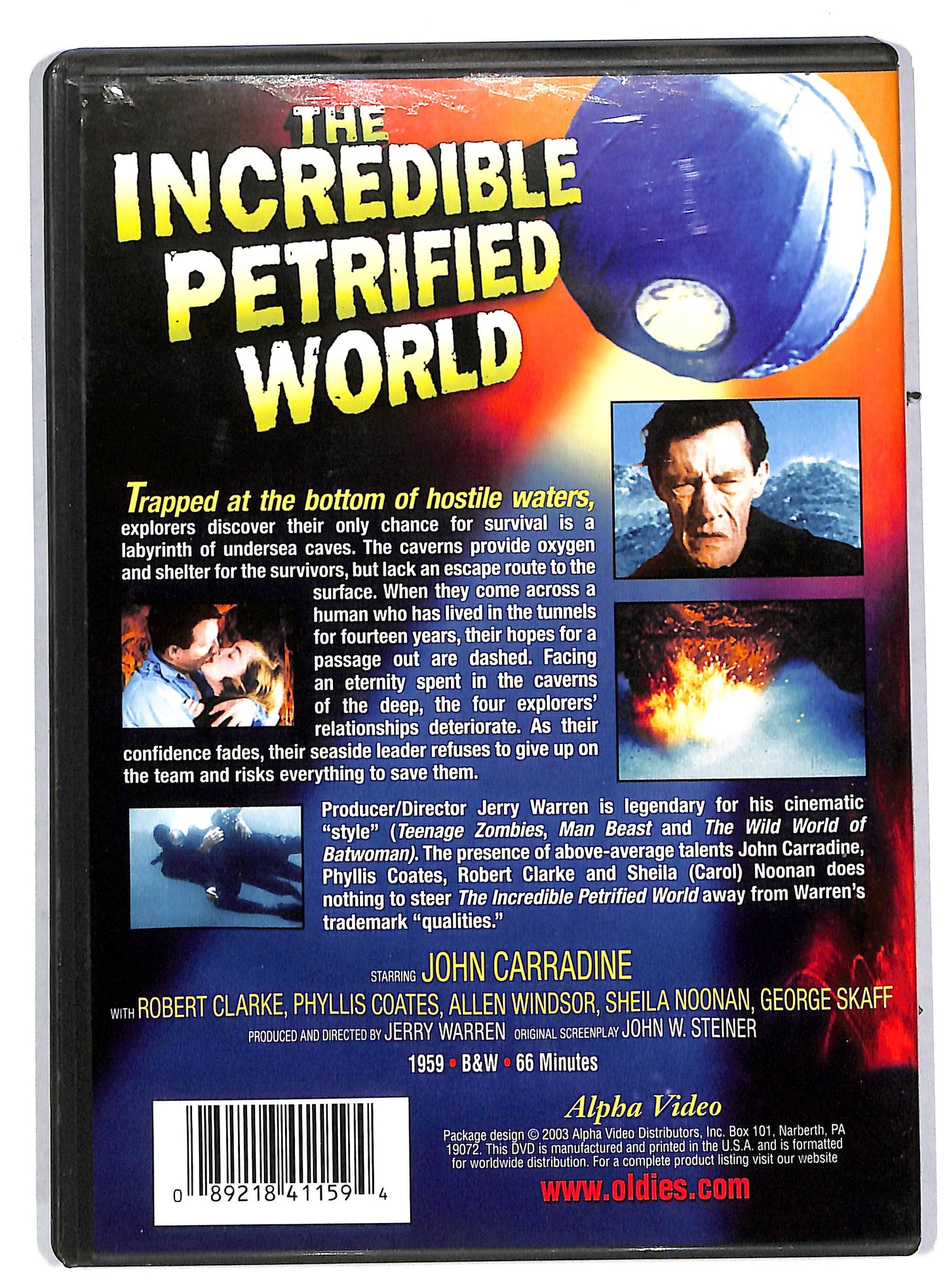EBOND The Incredible Petrified World - NO ITALIANO DVD DB578958