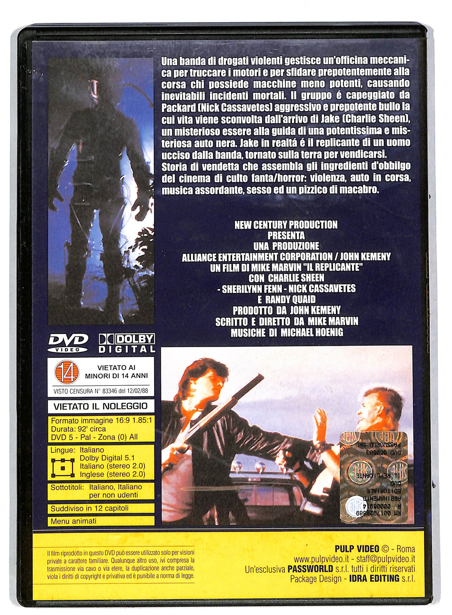 EBOND Il replicante EDITORIALE DVD DB579401